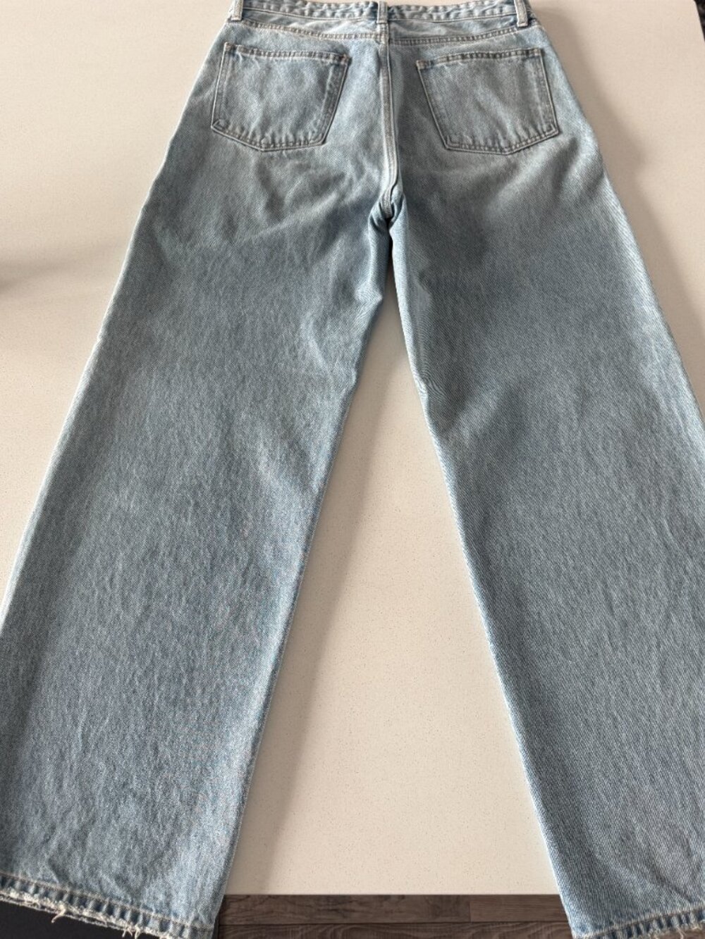 JBD by Just Black Denim Light Wash Wide Leg Jeans, Size 31 - Picture 6 of 8
